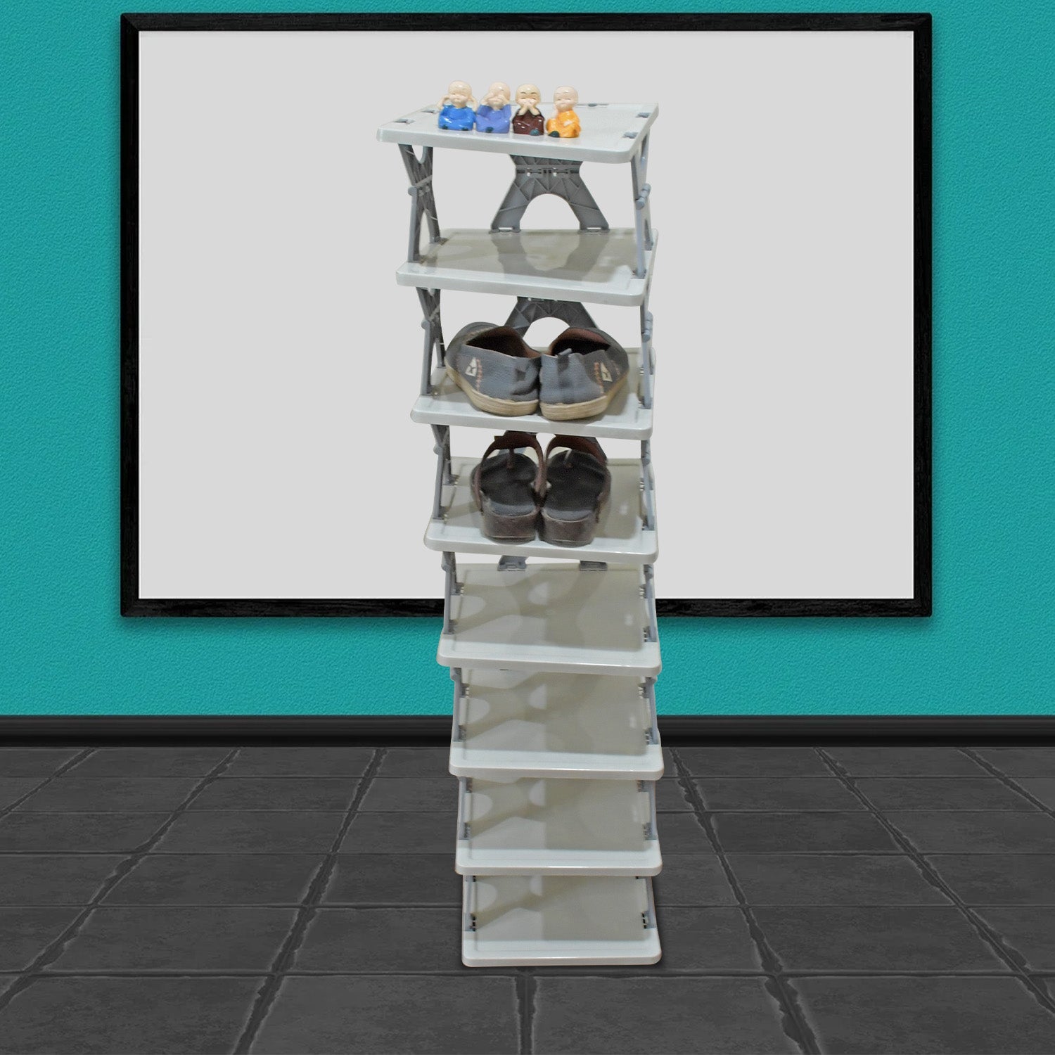 SMART SHOE RACK, SHOES STAND MULTIFUNCTIONAL ENTRYWAY FOLDABLE & COLLAPSIBLE DOOR SHOE RACK FREE STANDING HEAVY DUTY PLASTIC SHOE SHELF STORAGE ORGANIZER NARROW FOOTWEAR HOME (1 PC, 4 LAYER, 6 LAYER, 8 LAYER) SMART SHOE RACK, SHOES STAND MULTIFUNCTIONAL ENTRYWAY FOLDABLE & COLLAPSIBLE DOOR SHOE RACK FREE STANDING HEAVY DUTY PLASTIC SHOE SHELF STORAGE ORGANIZER NARROW FOOTWEAR HOME (1 PC, 4 LAYER, 6 LAYER, 8 LAYER)